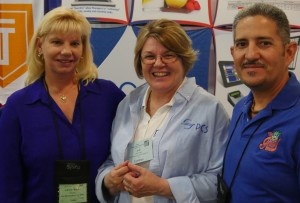 Judi with Adriane Robles & Ponciano Vidaurri from San Bernardino City Unified School District