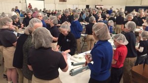 notredame academy MN packing food